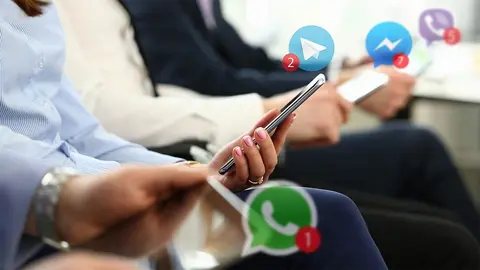 Programas de mensajer&iacute;a Whatsapp y Telegram