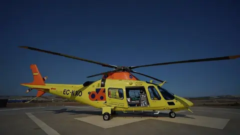 07/10/2020 Helic&oacute;ptero medicalizado del 061 en el helipuerto de Jerez
SALUD ESPA&Ntilde;A EUROPA ANDALUC&Iacute;A
SATSE