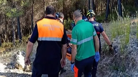 Rescate de una senderista herida en Laujar de Andarax | 112 Almer&iacute;a