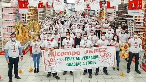 10&ordm; Aniversario de Alcampo Jerez