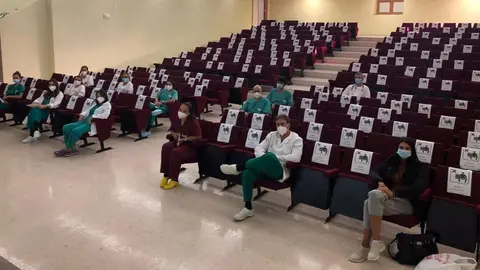 19/11/2020 Reuni&oacute;n equipo m&eacute;dico contra el Covid en el Hospital de Puerto Real
SALUD ESPA&Ntilde;A EUROPA ANDALUC&Iacute;A
JUNTA DE ANDALUC&Iacute;A
