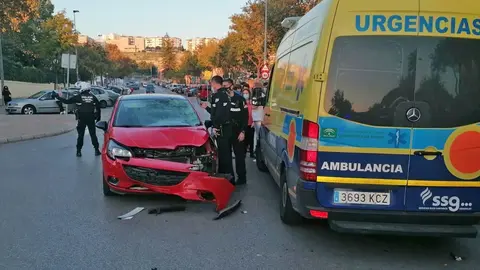 Accidente en Calle Moreno Mendoza, en Jerez | El MIRA