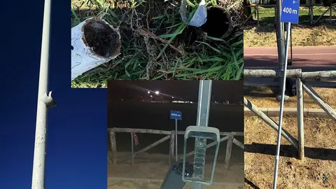 Vandalismo en Chap&iacute;n | Foto: Ayuntamiento de Jerez