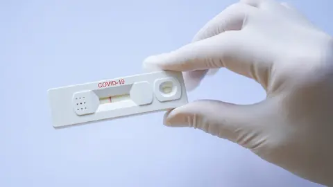 Negative test result by using rapid test device for COVID-19, novel coronavirus 2019 found in Wuhan, China