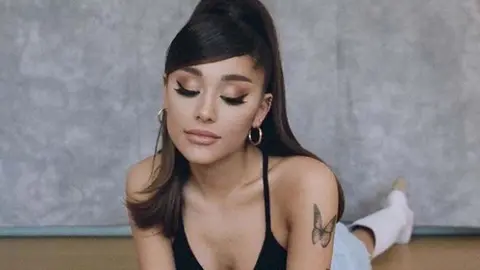 Ariana Grande en Instagram