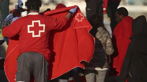 Inmigrantes magreb&iacute;es