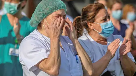 Sanitarios en la pandemia Covid-19