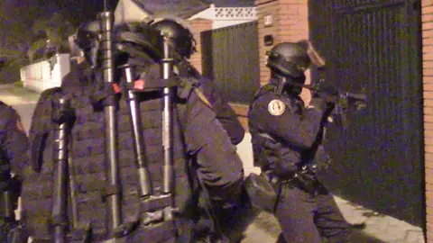 Intervenci&oacute;n de la Guardia Civil en Bahialandia, Jerez