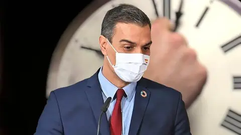 Pedro S&aacute;nchez contrario a adelantar el toque de queda