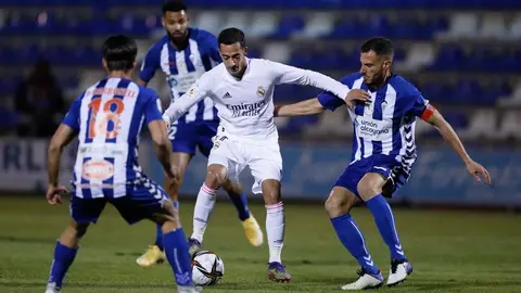 Lucas V&aacute;zquez en el Alcoyano-Real Madrid