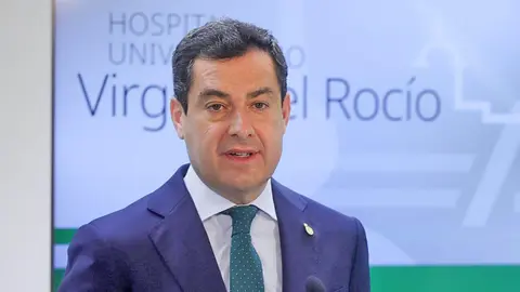 Juanma Moreno, presidente de la Junta de Andaluc&iacute;a