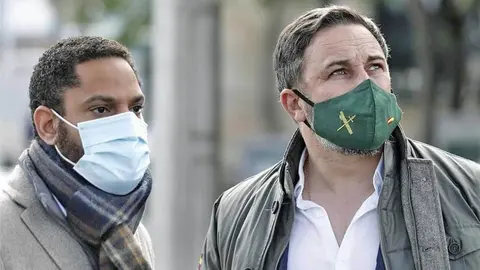 Santiago Abascal e Ignacio Garriga