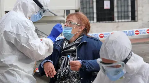 Cribado masivo en M&aacute;laga./ Europa Press