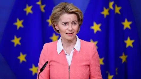 &Uacute;rsula von der Leyen, presidenta de la Comisi&oacute;n Europea