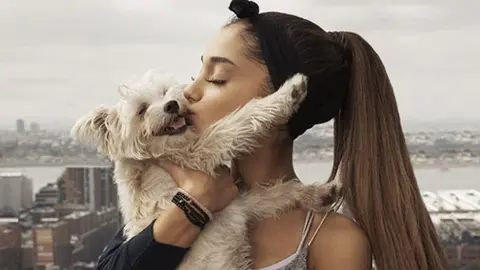Ariana Grande, amante de los animales