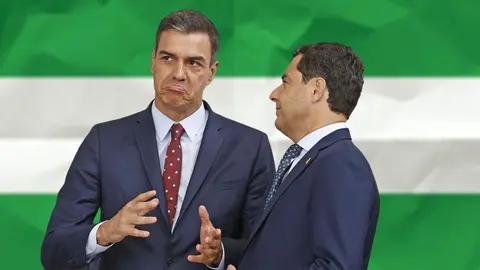 Juanma Moreno y Pedro S&aacute;nchez