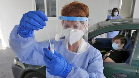 Resultado de una PCR en C&aacute;diz