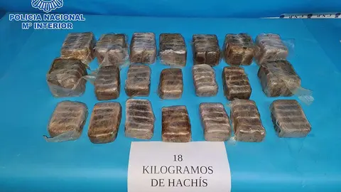 Hach&iacute;s incautado en Linares./ Polic&iacute;a Nacional