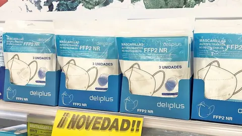 Mascarillas FFP2 de Mercadona
