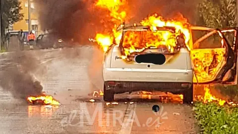 Incendio en El Puerto de Santa Mar&iacute;a