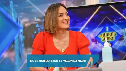 Tamara Falc&oacute; en 'El Hormiguero'