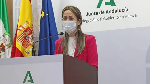 Bella Verano, delegada de la Junta de Andaluc&iacute;a en Huelva