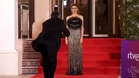 Marta Nieto llega al Palacio Miramar de M&aacute;laga