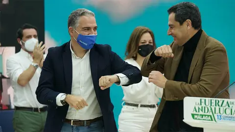 El&iacute;as Bendodo y Juanma Moreno