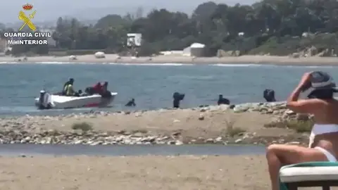 Alijo Droga Playa Guardia Civil