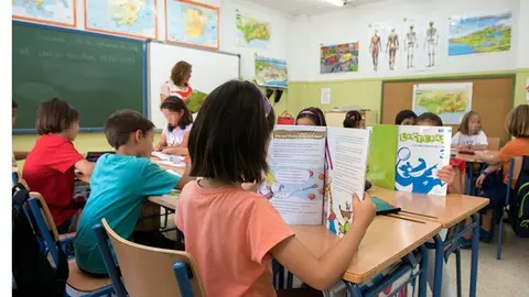 Alumnos de Primaria en Andaluc&iacute;a