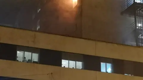 El incendio del 10 de febrero en el hospital Puerta del Mar de C&aacute;diz
