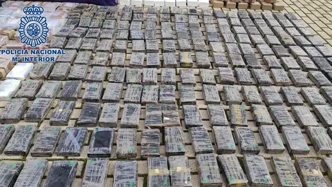 Coca&iacute;na interceptada por la Polic&iacute;a Nacional