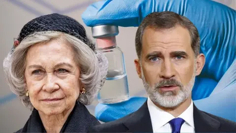 Do&ntilde;a Sofia y Felipe VI, vacuna del Covid-19 | EL MIRA