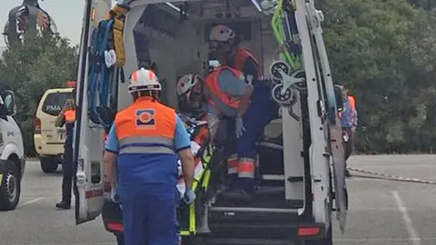 Accidente ambulancia 112 | Imagen de Archivo