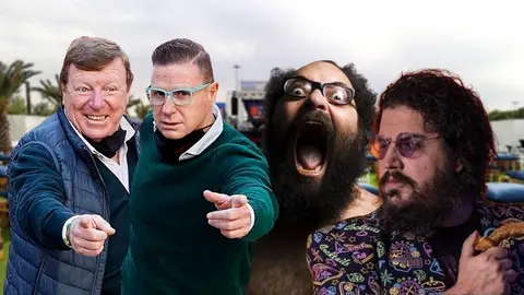 Los Morancos, Jaime Caravaca e Ignatius Ferray