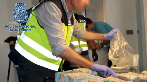 Polic&iacute;a Nacional tr&aacute;fico de drogas