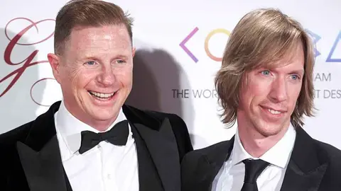 Jorge Cadaval de Los Morancos y su marido, Ken Appledorn | Foto: EP