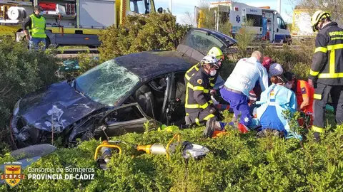 Accidente en Chiclana