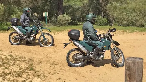 Guardia Civil - Parque Natural de la Bre&ntilde;a