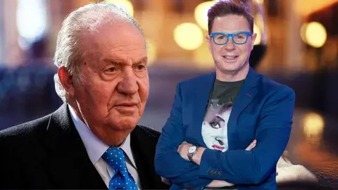 Cesar, de Los Morancos y el rey em&eacute;rito Juan Carlos I