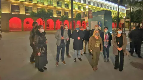 Iluminaci&oacute;n sostenible, centro de Jerez