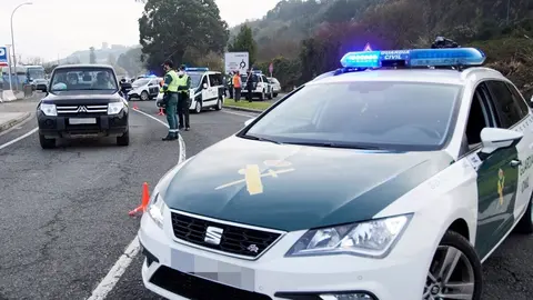Guardia Civil haciendo un control en Almer&iacute;a