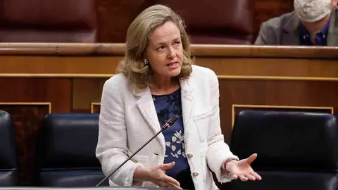 Nadia Calvi&ntilde;o, vicepresidenta tercera y ministra de Asuntos Econ&oacute;micos y Transformaci&oacute;n Digital | Foto: EP