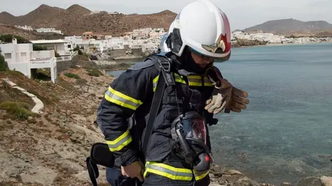 Bombero en N&iacute;jar / Imagen de Archivo