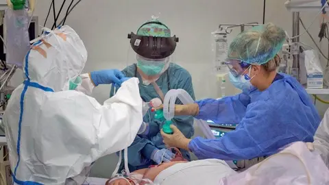 Hospitalizados Covid-19 en Andaluc&iacute;a | Europa Press