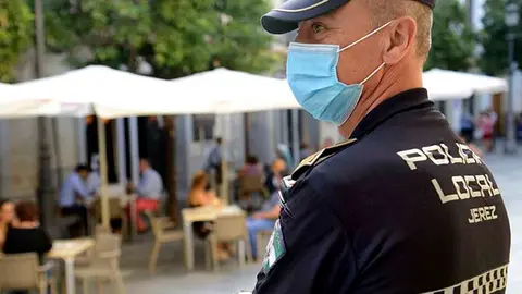 Polic&iacute;a local Jerez