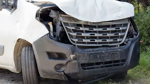 Accidente furgoneta | Imagen de Archivo