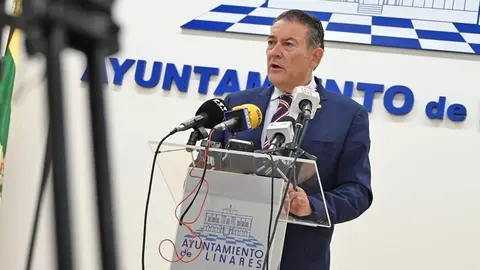 Ra&uacute;l Caro-Accino, alcalde de Linares