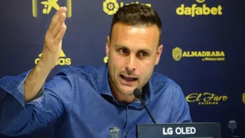 Juan Cala, en la rueda de prensa