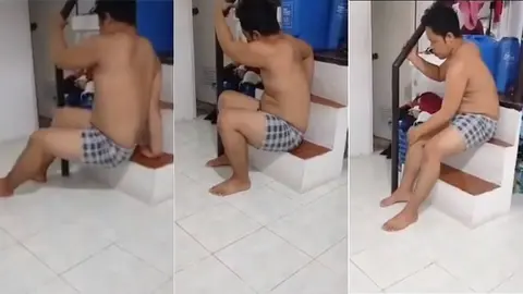 Un hombre muere tras realizar 300 sentadillas como castigo